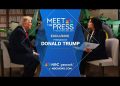 Mu Kiganiro Trump yagiriraga kuri Televisiyo ya NBC yivumbuye agenda kitarangiye