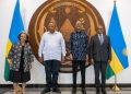 Perezida Kagame yakiriye itsinda ry’abahuza mu biganiro by’amahoro muri RDC